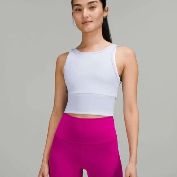 Lululemon Power pivot tank in size 8 in pastel blue - 2 - Picture 1 of 6